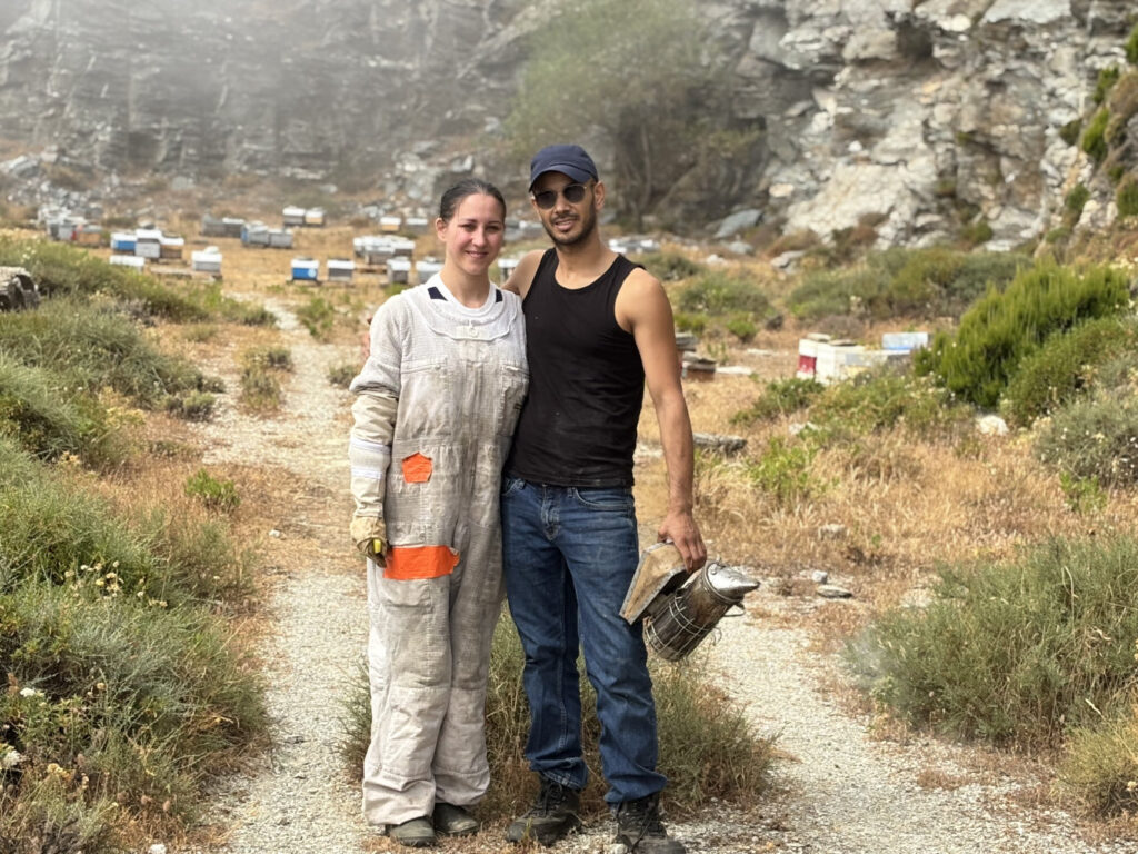 Alexandre et Noémie à la Carrière de Brando - API Corsica