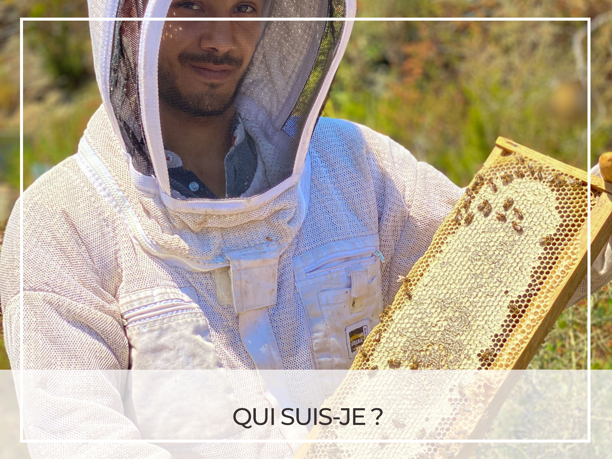 Portrait apiculteur API Corsica - Alexandre Grégoire au rucher